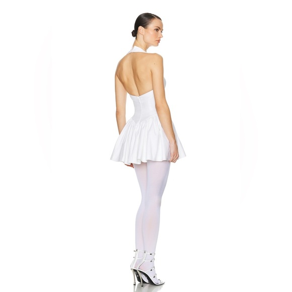 Helsa White Halter Dress - Picture 3 of 3